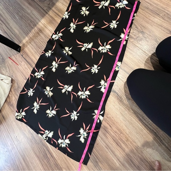 NWT J. Crew floral Printed mid-length Midi slip dress - Picture 6 of 8